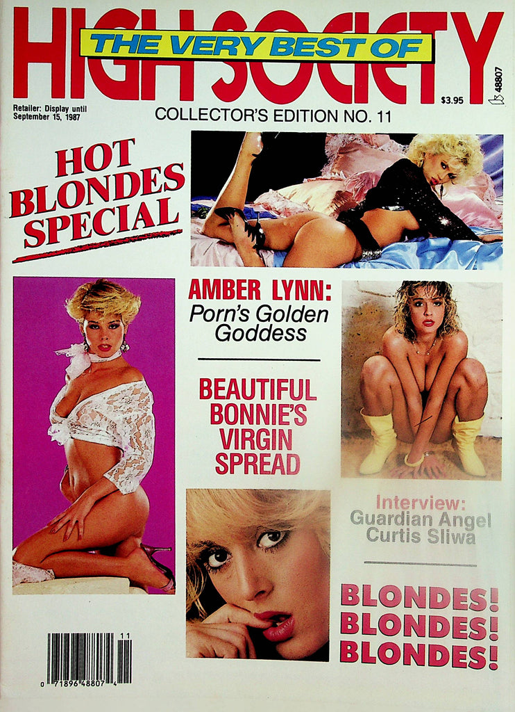 The Very Best Of High Society Magazine  Hot Blondes Special - Amber Lynn  #11 1987   052224lm-p