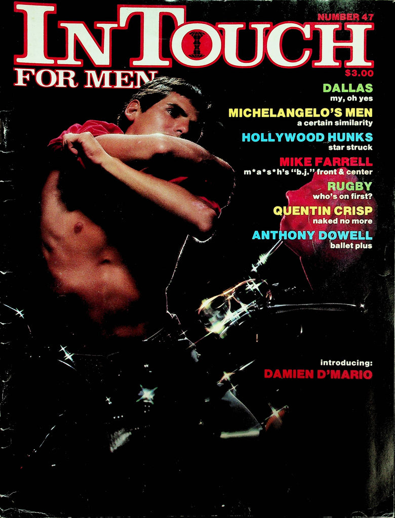 In Touch Gay Magazine  Cover Guy Damien D'Mario  #47  1980   090625lm-p