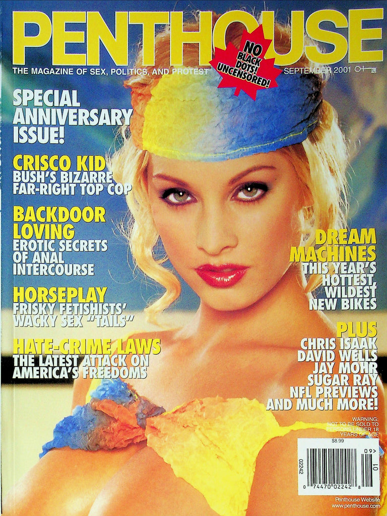 Penthouse Magazine Special Anniversary Issue Ft. Stephanie Woo & Chris Isaak September 2001 090625RP-