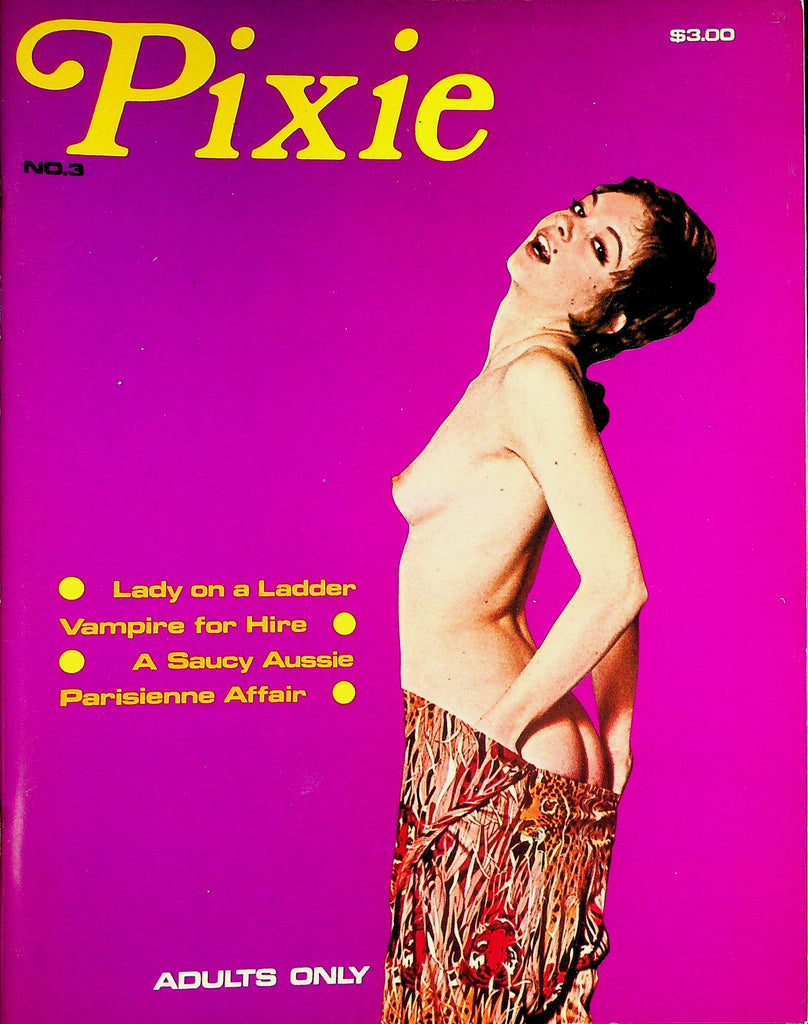 Pixie Magazine   Vapire For Hire / A Saucy Aussie  #3 1972     092226lmp-GSC
