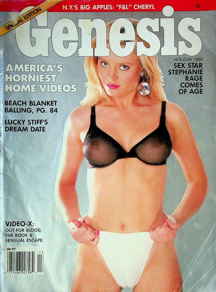 Genesis Magazine Ft. Stephanie Rage Holiday 1990 042625RP