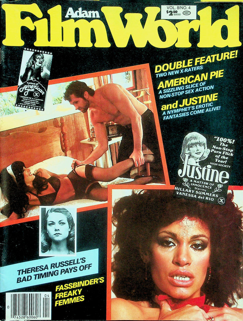 Adam Film World Magazine  Vanessa Del Rio /  Hillary Summers In American Pie vol.8 #4 May 1981   010226lmp
