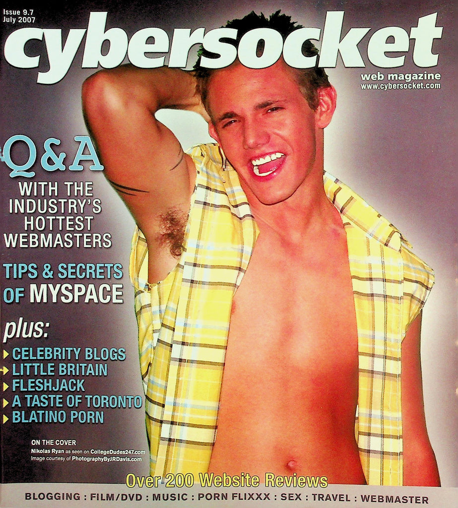 Cybersocket Web Magazine   Cover Guy Nikolas Ryan  July 2007         043026lmp