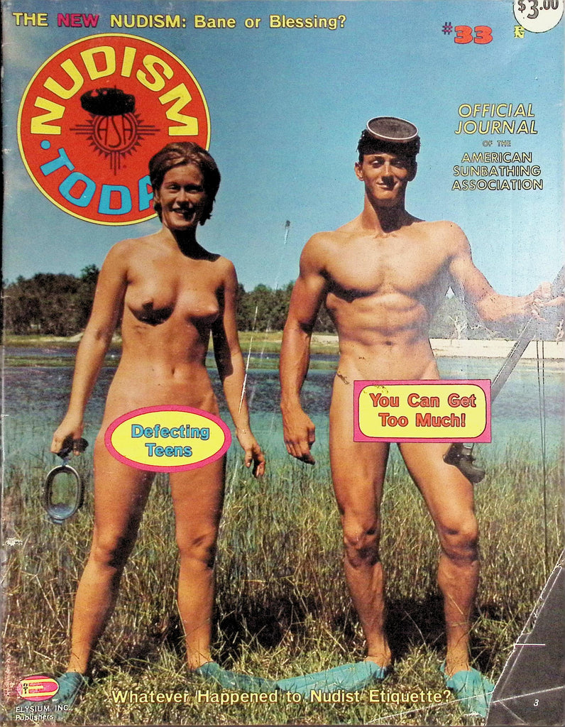 Nudism Today Magazine #33 The New Nudism:  Bane or Blessing? 1970s Offical Journal 091226LLP