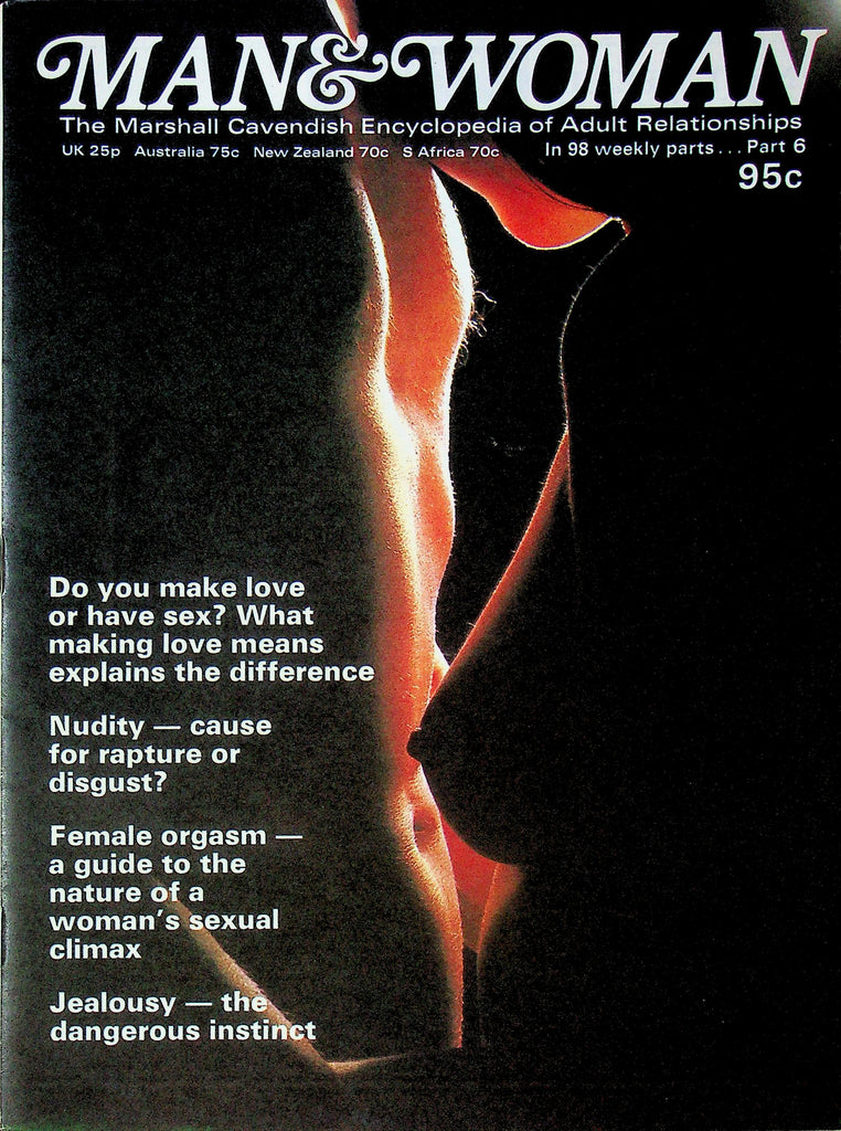 Man & Woman Magazine Part 6 Female Orgasm Guide 101425RP-