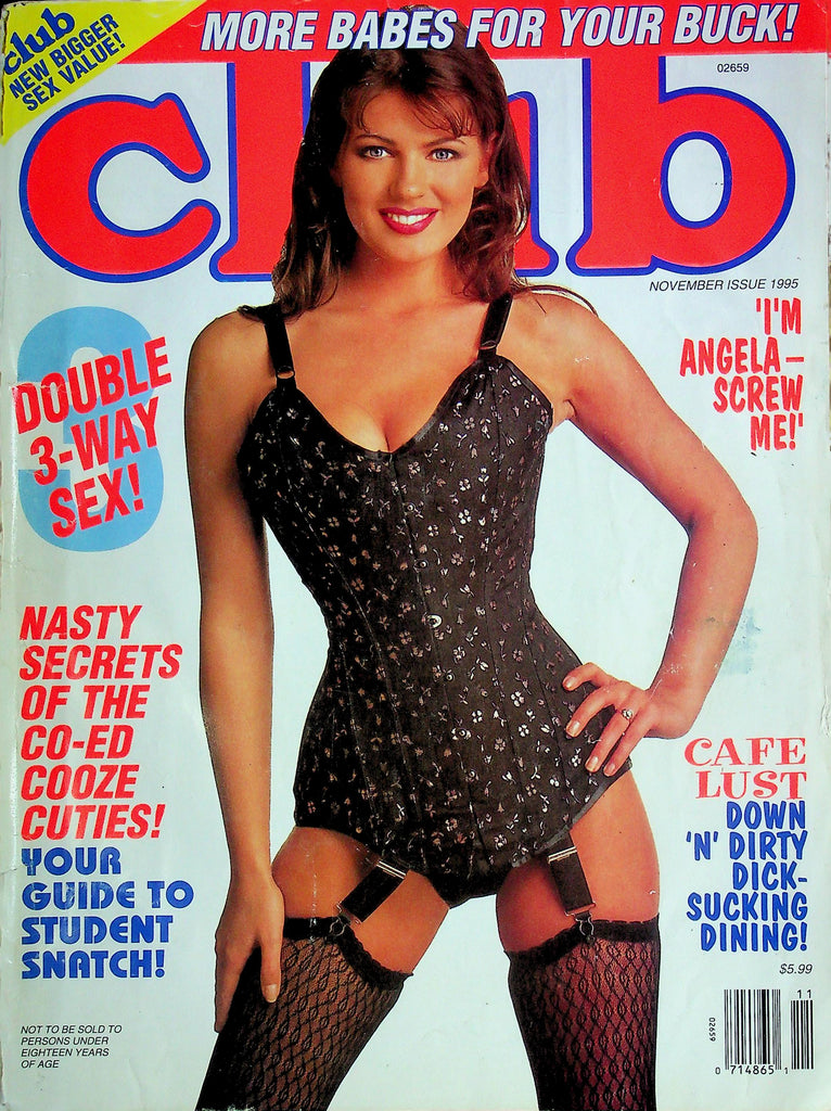 Club Magazine Double 3 Way Sex November 1995 030325RP