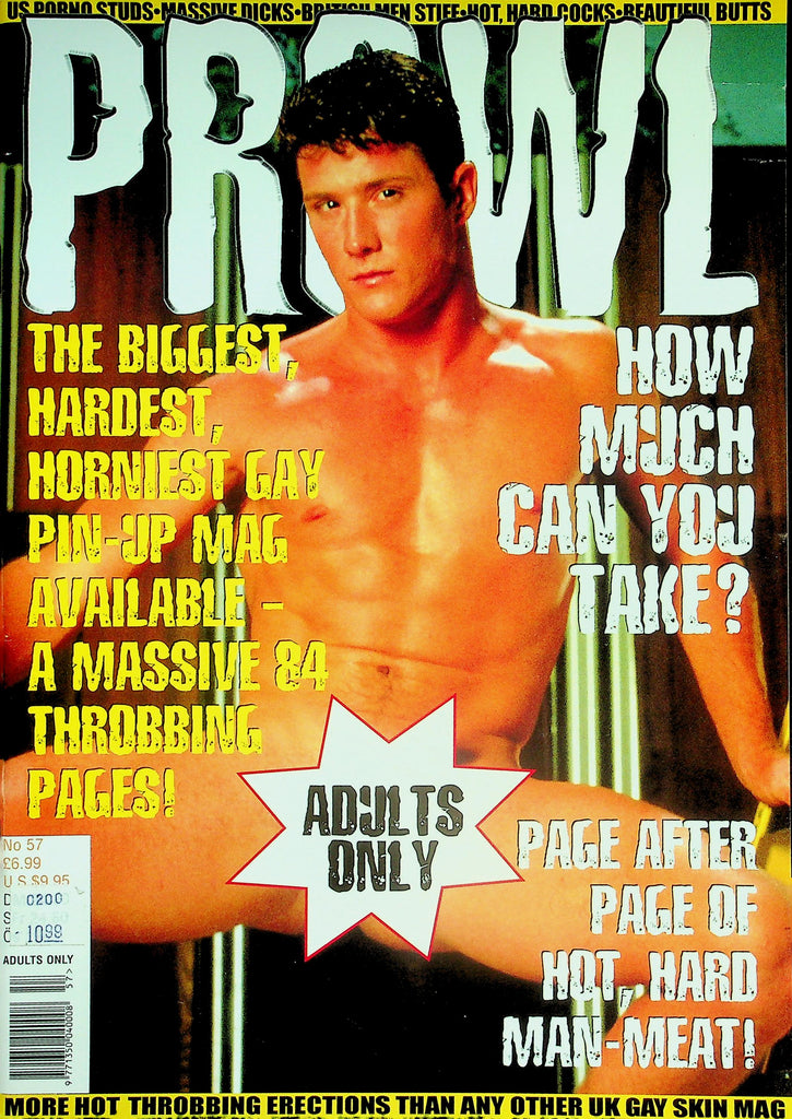 Prowl Gay Magazine  Cover Hunk Kurt  #57 1990's   031826lmp