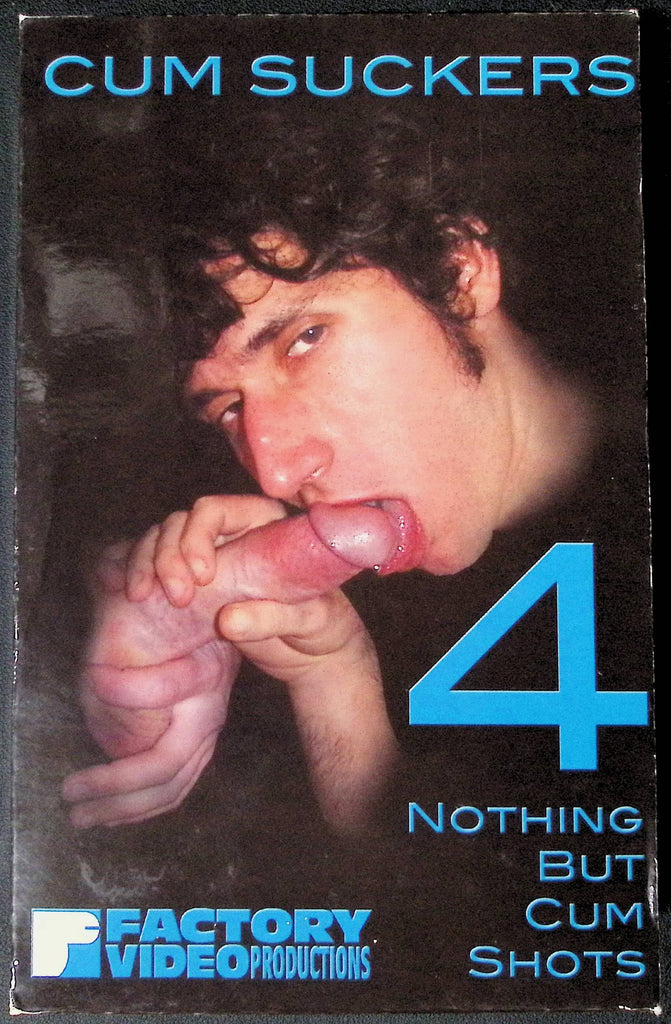 Cum Suckers 4 Factory Video Productions Gay VHS 2002 101824JKVHS