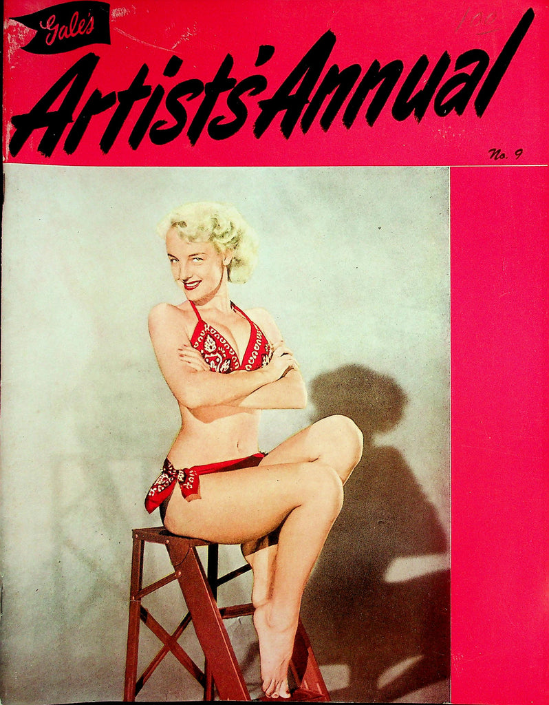 Gale's Artists' Models Annual Vintage Magazine   Beautiful Nude Models  #9 1950-60's   052926lmp-GSC