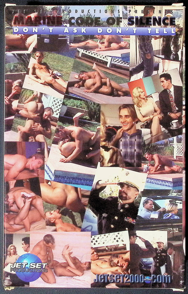 Don't Ask Don't Tell Jet Set Productions, Inc. Gay VHS 1996 100424JKVHS4