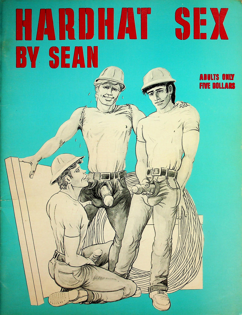 Hardhat Adult Gay Graphic Comic Illustration Magazine  1972 by Sean     031726lmp