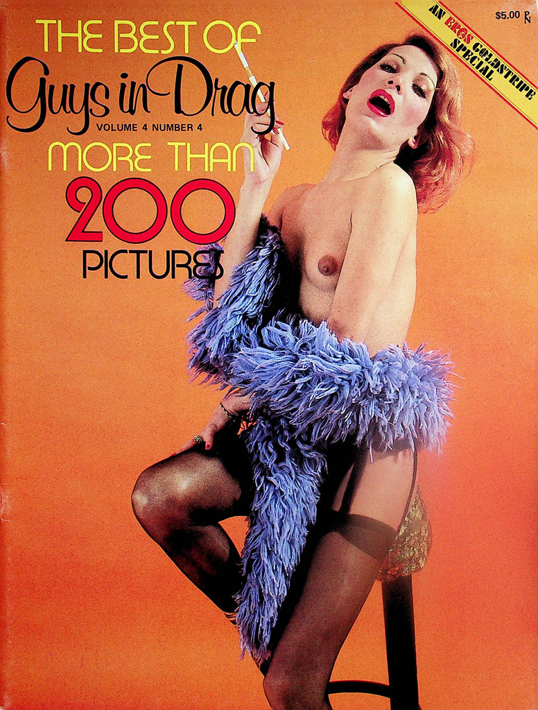 Best Of Guys In Drag Magazine  More Than 200 Pictures!   vol.4 #4  1978 Eros Publication    011824lm-p
