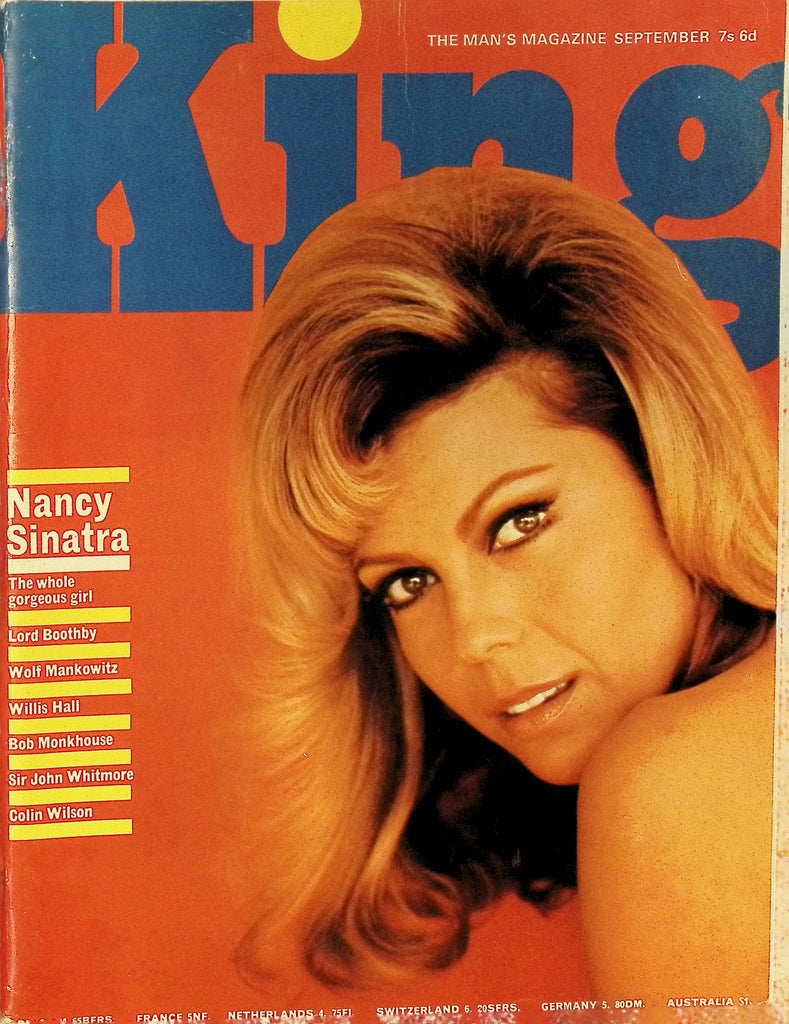 King Magazine September 1967 Nancy Sinatra Bob Monkhouse 101025AMP