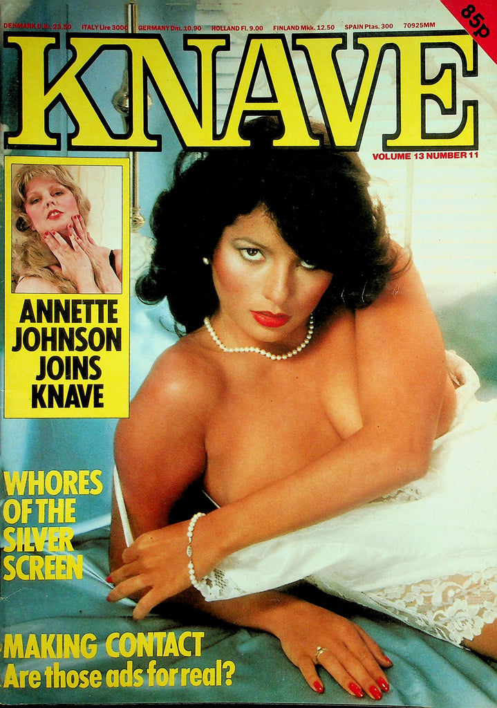 Knave Magazine  Covergirl Melisande  vol.13 #11  1981    032526lmp