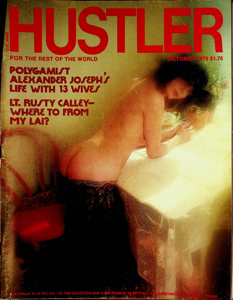 Copy of Hustler Magazine  Centerfold Girl Heather  October 1975    102223lm-p