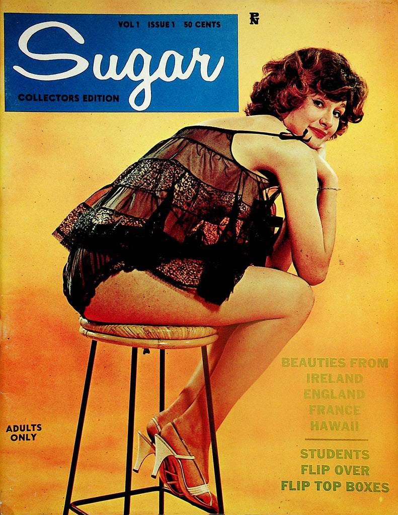 Sugar Vintage Magazine  Beauties From Ireland, England, France and Hawaii  vol.1 #1  1961 Collector Edition  070324lm-p