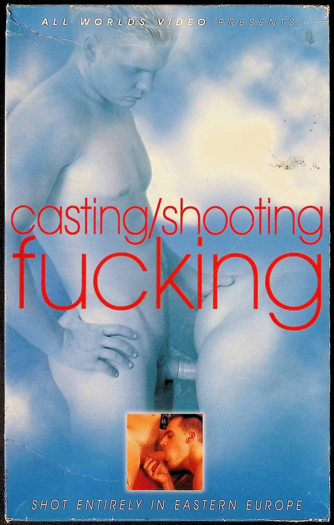 Casting/Shooting Fucking All Worlds Video Gay VHS 2000 101624JKVHS2