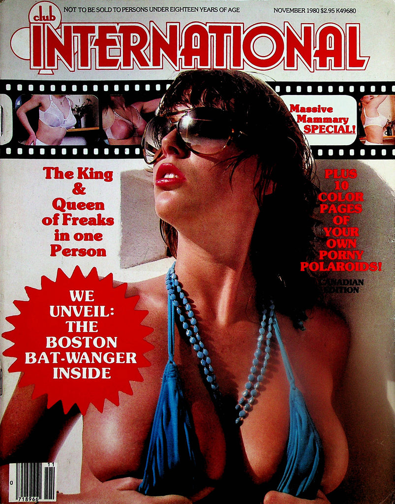 Club International Magazine   The Boston Bat-Wanger / Massive Mammary Special  November 1980  Paul Raymond    113024lm-p2