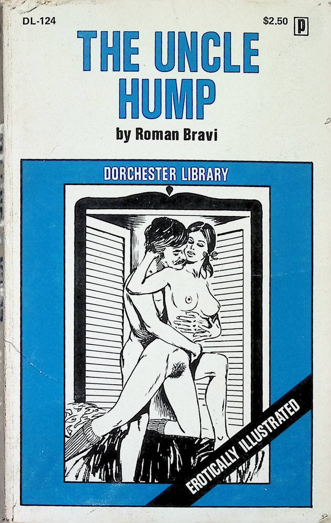 The Uncle Hump by Roman Bravi Dorchester Library DL-124 Erotically Illustrated Adult Paperback Novel -111824AMP