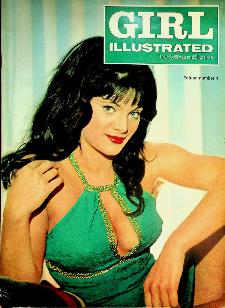 Girl Illustrated Magazine  Beautiful Models : Covergirl Silvia Sorente  #4  1960's  021926lmp