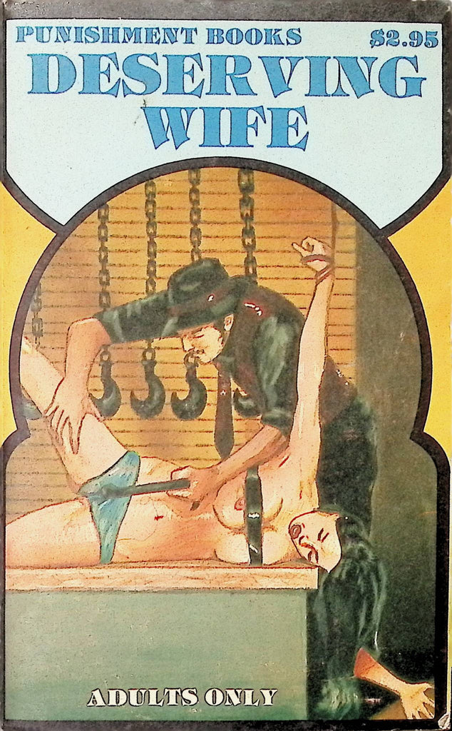 Deserving Wife Punishment Books PB-8 1981 Star Distributors Adult Erotic Paperback Novel-071524AMP