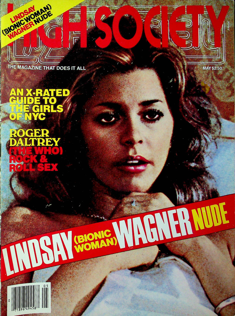High Society Magazine Lindsay Wagner & Roger Daltrey May 1979 051523RP