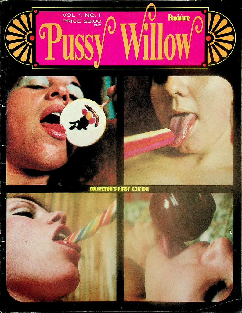 Pussy Willow Magazine  1st Issue!  Leggy Lass, Southern Belle, Week-End Love  September 1969   122125lmp
