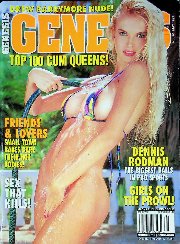 Genesis Magazine Top 100 Cum Queens Ft. Dennis Rodman May 1999 No.20 011624RP2
