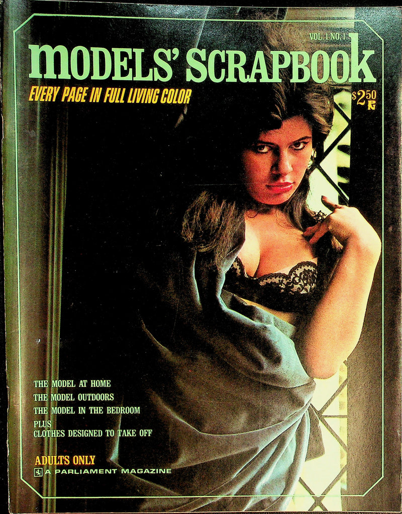 Model's Scrapbook Magazine  Models At Home, Outdoors, In The Bedroom & More!  vol.1 #1  1963   081826lmp-GSC