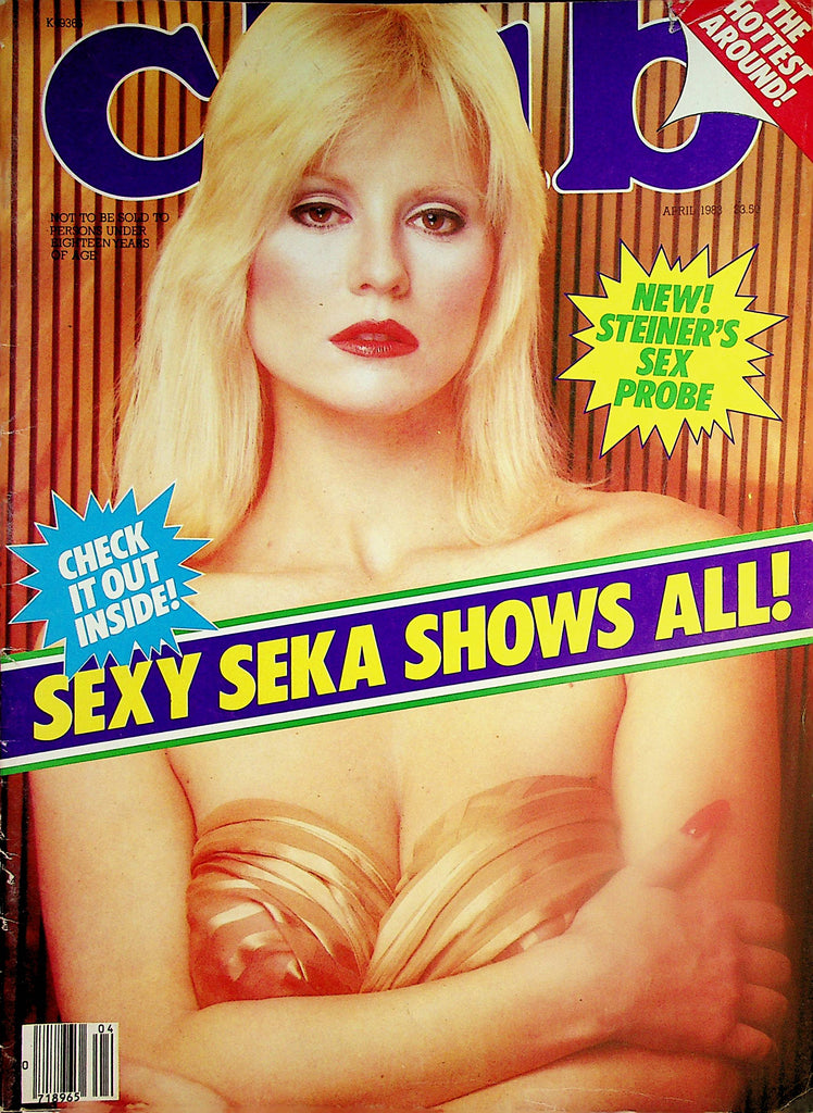 Club Magazine  Sexy Seka Shows All  April 1983  Paul Raymond       012924lm-p