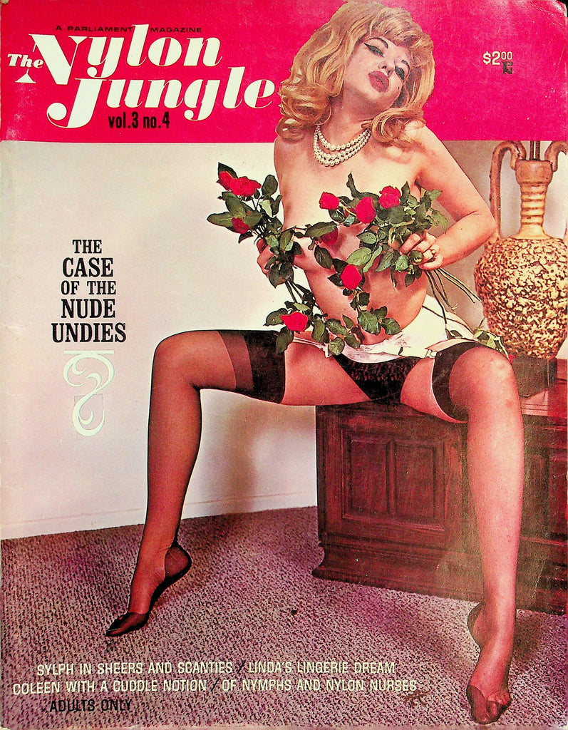 The Nylon Jungle Magazine  The Case Of The Nude Undies / Nymphs & Nylon Nurses  vol.3 #4 1966   Parliament Publication     052026lmp-GSC