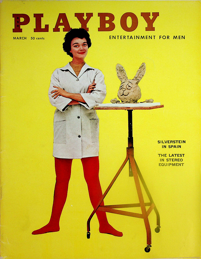 Playboy Vintage Magazine  March 1959  w/ centerfold   070924lm-p
