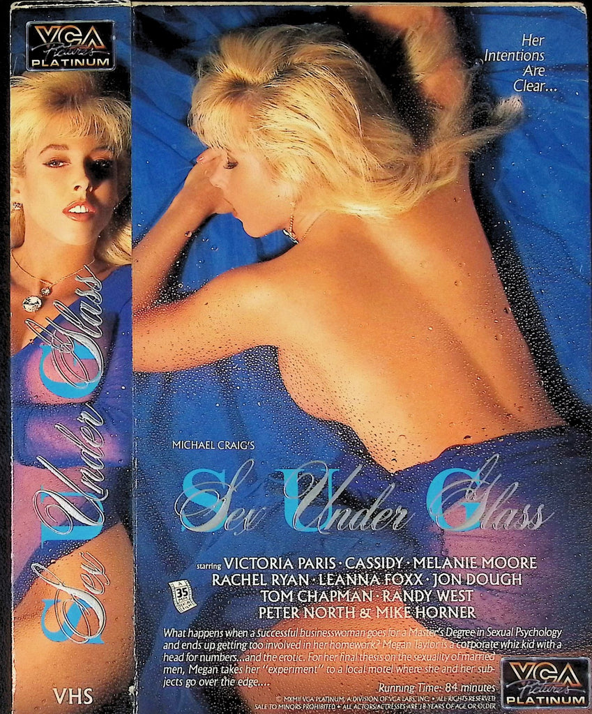Sex Under Glass with Victoria Paris Cassidy Melanie Moore Adult VHS VCA Pictures Platinum 042926AKVHS