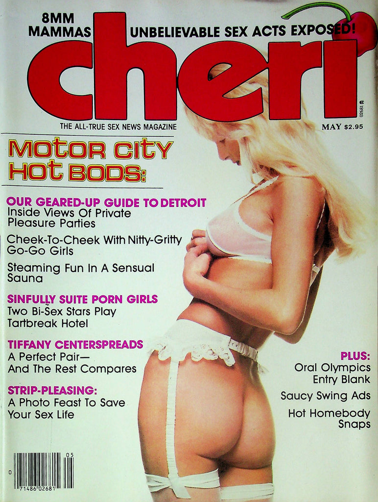 Cheri Magazine Motor City Bods & Breakfast At Tiffany's May 1981 022624RP