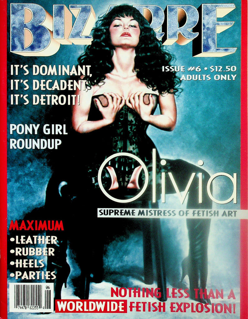 Bizarre Magazine  Olivia Supreme Mistress Of Fetish Art  #6  1995   111425lm-p