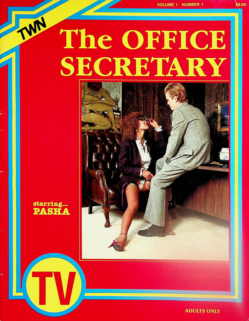 The Office Secretary Tranny Magazine  Starring Pasha  vol.1 #1  1989    042124lm-p