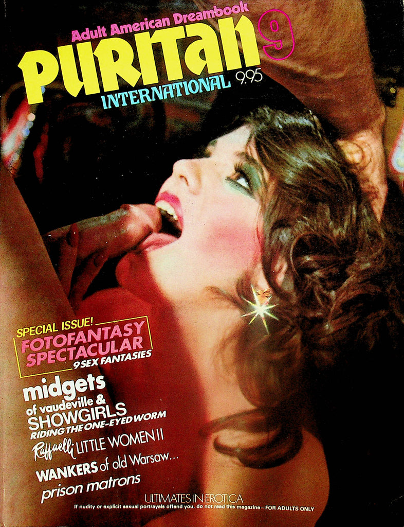 Puritan International Magazine  Special Issue! Fotofantasy Spectacular  #9 1980's    091824lm-p