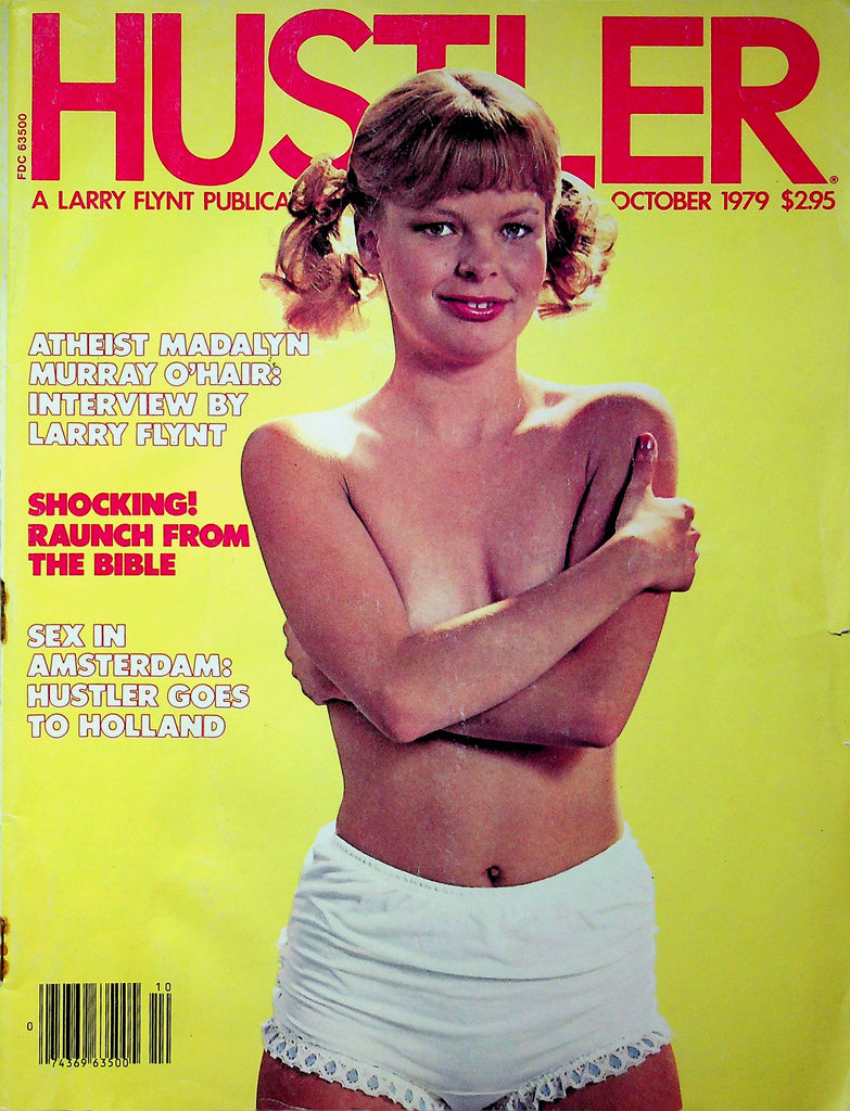 Hustler Magazine Madalyn Murray O'Hair & Amsterdam October 1979 062123RP2