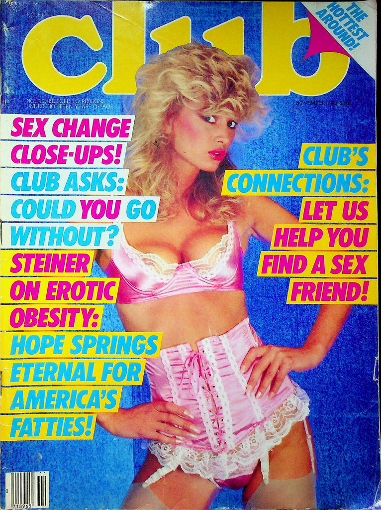 Club Magazine Cherry & Rachelle November 1983 072823RP