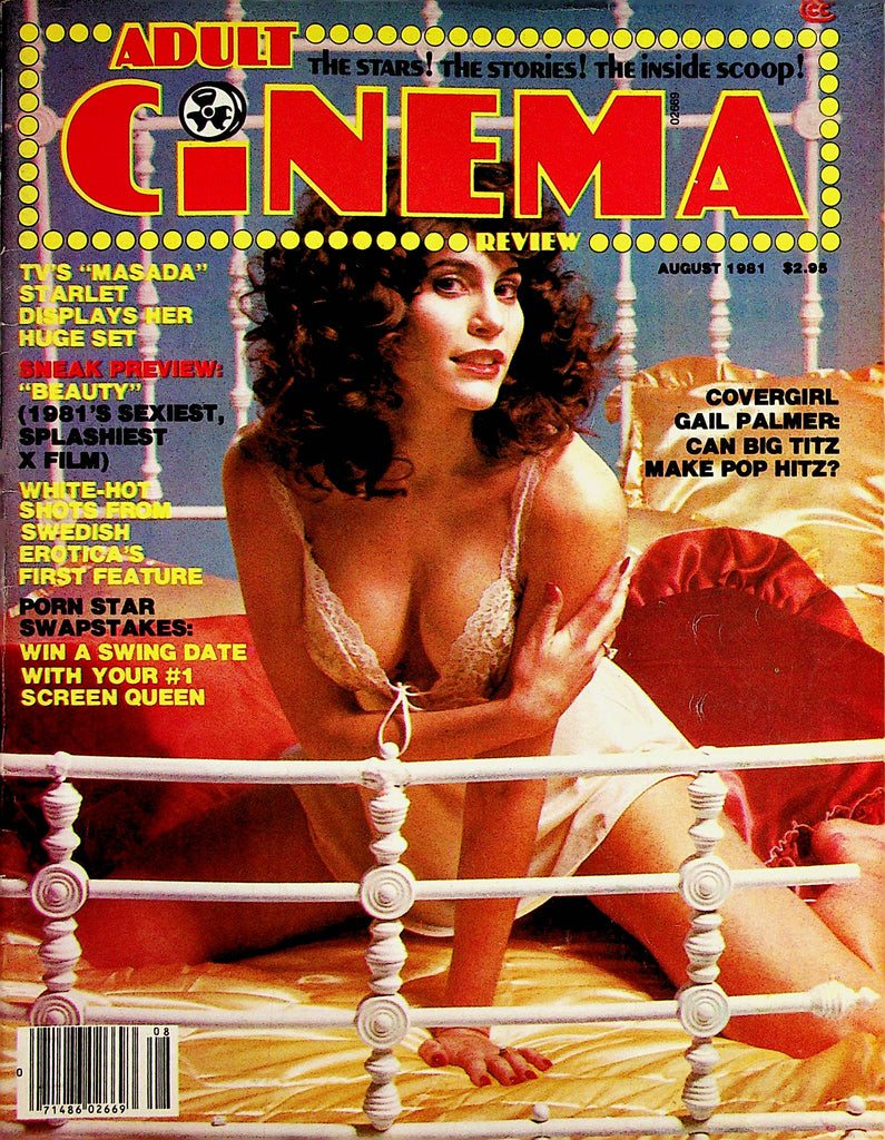 Adult Cinema Magazine   Covergirl Gail Palmer / Desiree Cousteau  August 1981     052523lm-p2
