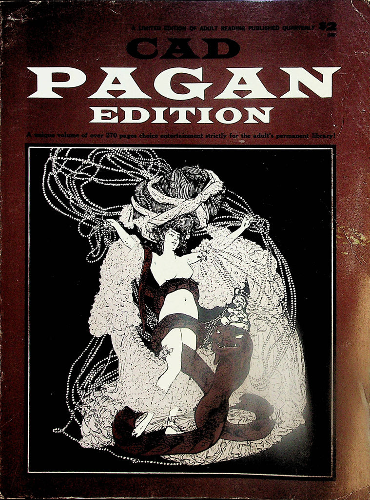 CAD PAGAN Edition Magazine  Fact, Fiction, Photos, Art and Humor For Adults 1970's     052524lm-p