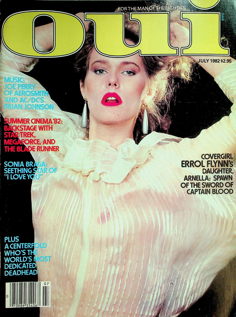 Oui Magazine   Covergirl Arnella / Joe Perry Of Aerosmith  July 1982    042726lmp