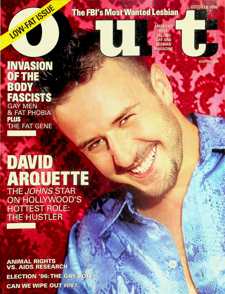 Genre Gay Interest Magazine  Low-Fat Issue - Invasion Of The Body Fascists / Cover: David Arquette  October 1996         042426lmp