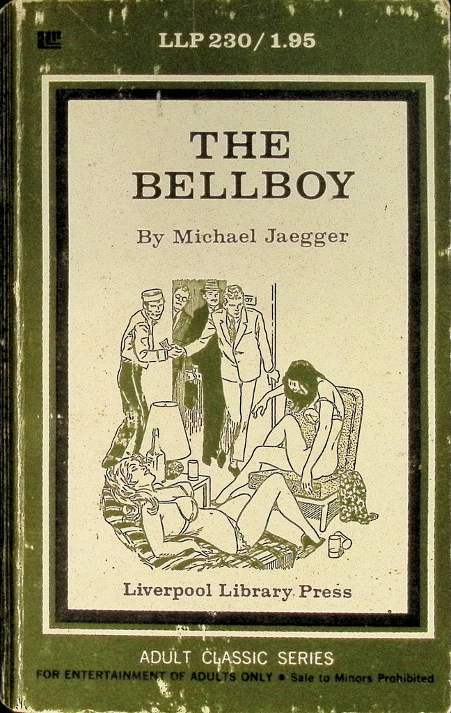 The Bellboy by Michael Jaegger LLP230 1971 Adult Classic Series Liverpool Library Press Adult Paperback Novel 071625AMP