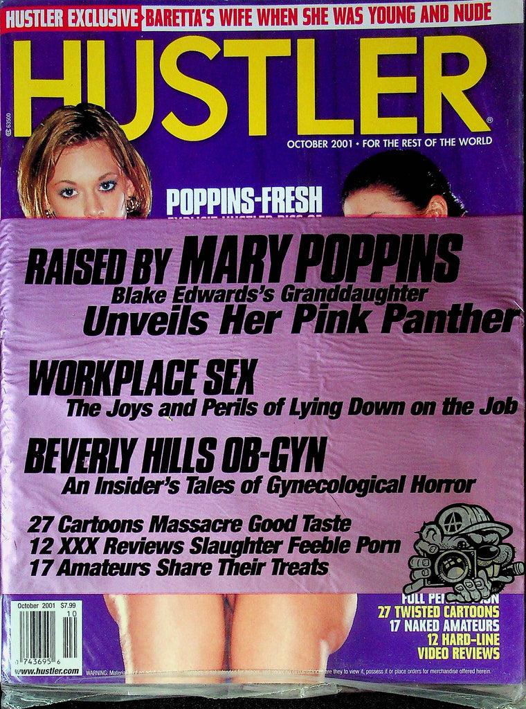 Hustler Magazine Workplace Sex October 2001 SEALED 010424RP
