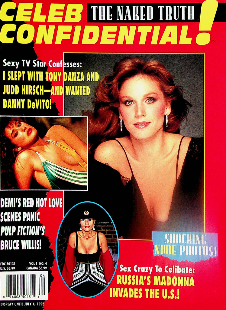Celeb Confidential Magazine  Demi Moore, Marilou Henner, Susan Dey & More!  vol.1 #4  1995     121824lm-p