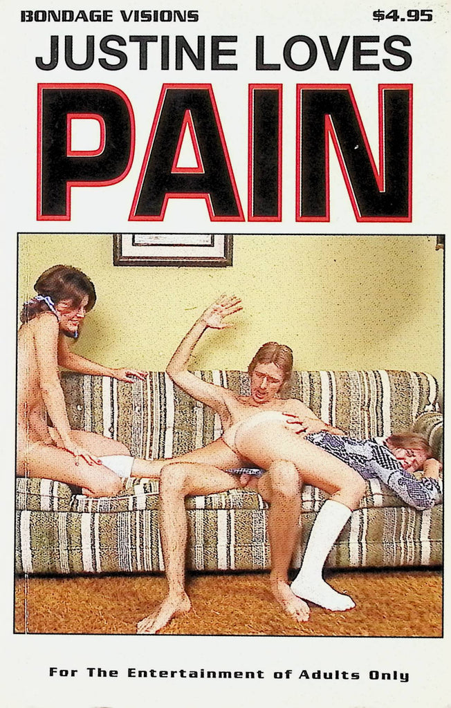 Justine Loves Pain Bondage Visions BV-117 1994 Star Distributors Adult Paperback Novel-091724AMP