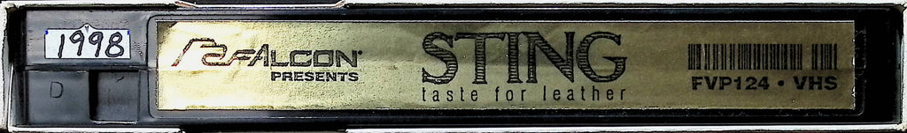 Sting Taste for Leather FVP124 1998 Addison Scott, Blake Harper, Cameron Fox Falcon Gay Male VHS 100124AMPVHS