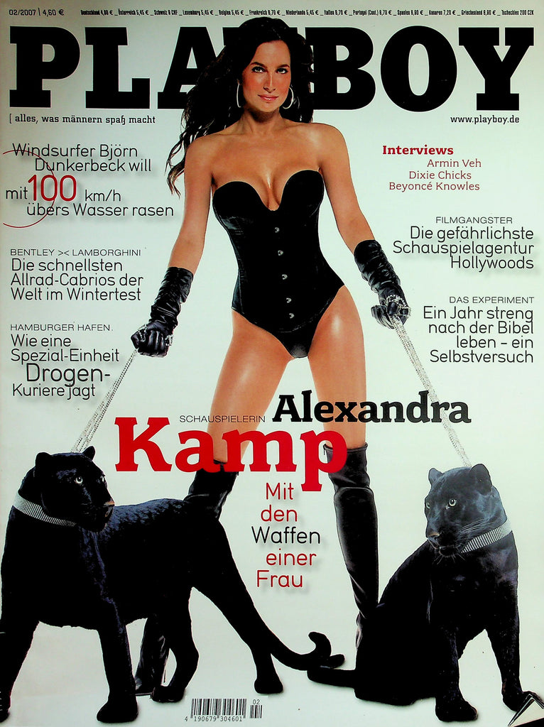 Playboy German International Magazine   Alexandra Kamp / Interviews: Beyonce & Dixie Chicks   February 2007    022826lmp