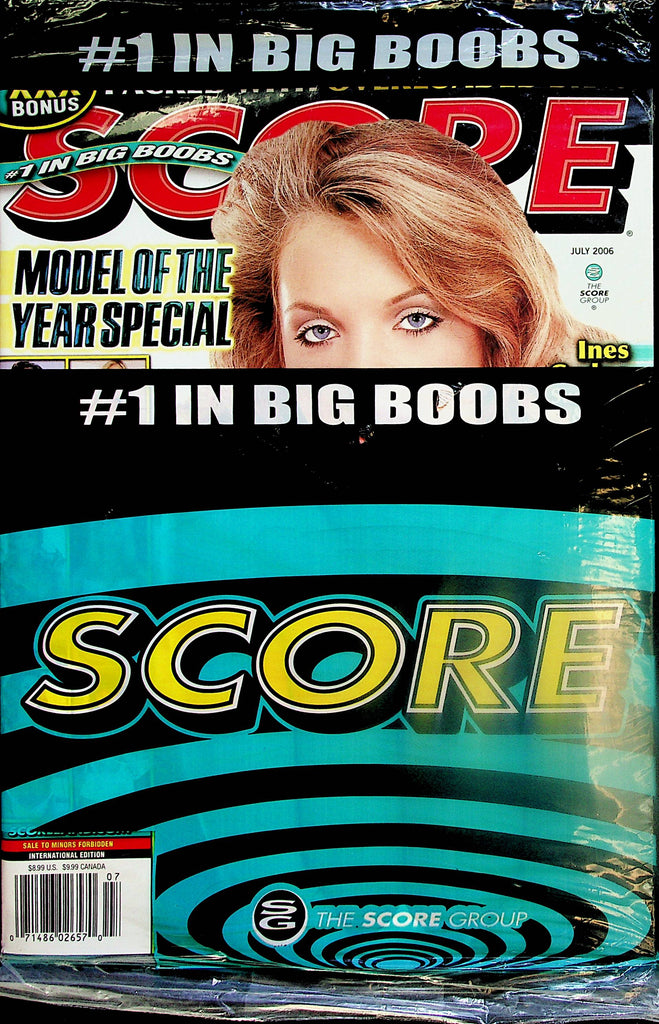 Score Busty Magazine  Ines Cudna  July 2006 New   012724lm-p2